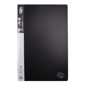 Carpeta con Fundas A4 - Negro