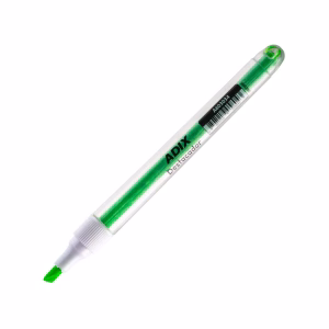 Destacador tipo lápiz Verde 24 Ud