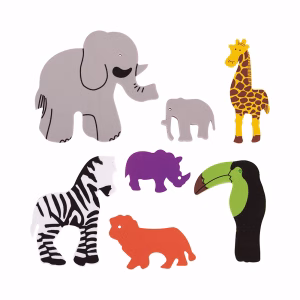 Animal Goma Eva Adhesiva 35u