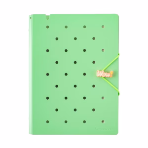 Agenda Pin A5 c/ 6 Anillos - Verde