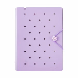 Agenda Pin A5 c/ 6 Anillos - Morado
